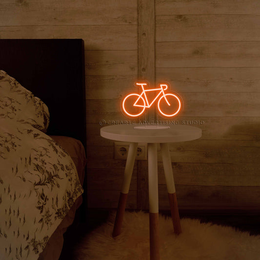 Road Bike Bedside Neon Sign Lamp